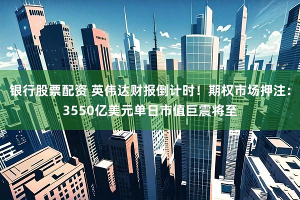 银行股票配资 英伟达财报倒计时！期权市场押注：3550亿美元单日市值巨震将至